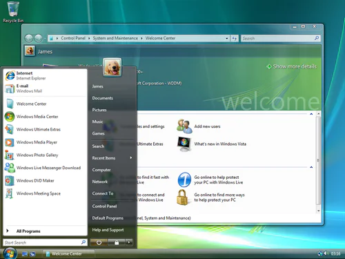 Windows Vista (2006- 2008)