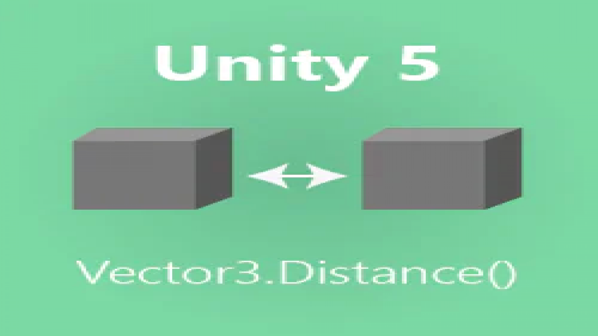 Calcular a distância entre dois objetos no Unity 5