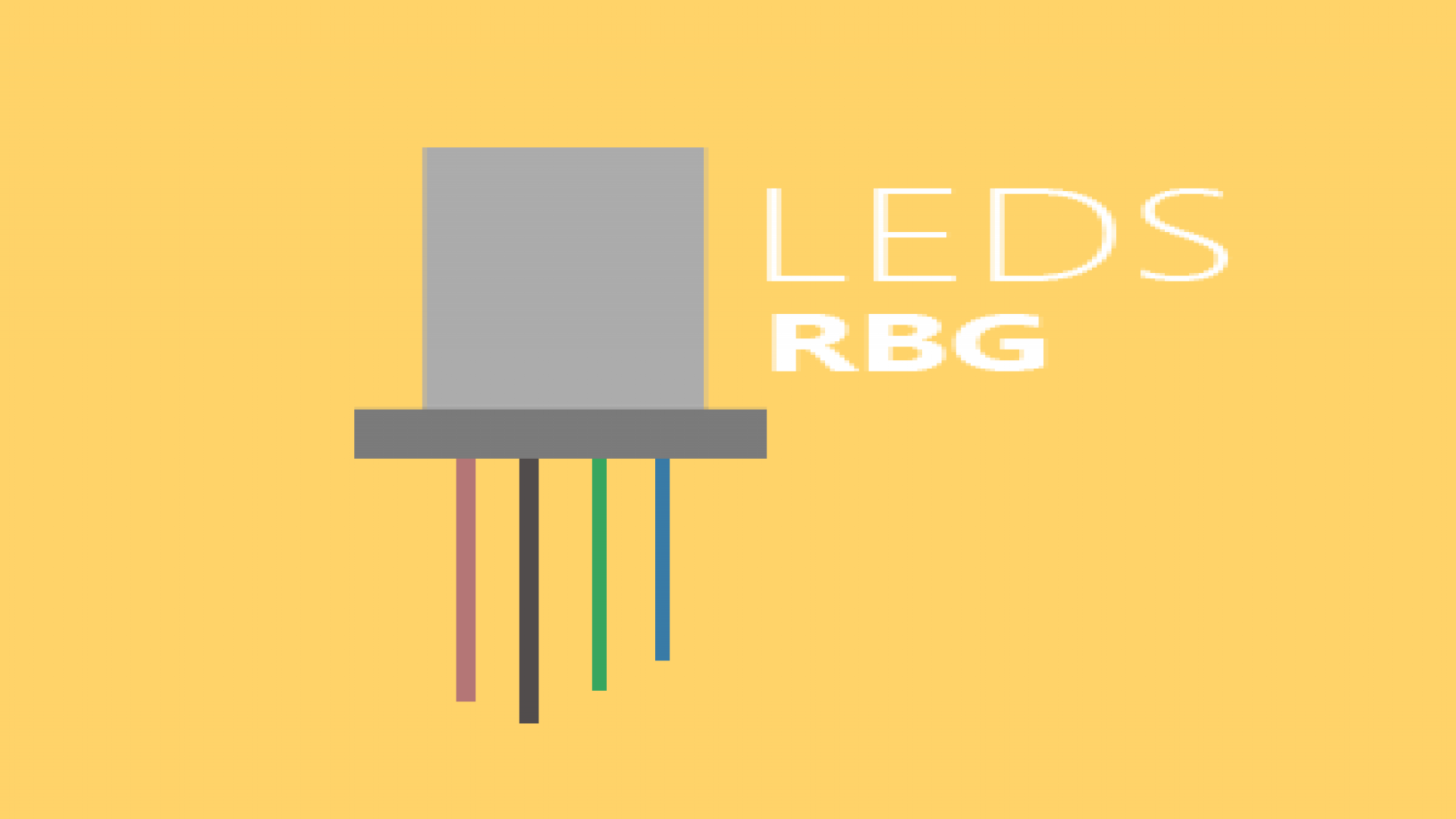 LED RBG com Arduino