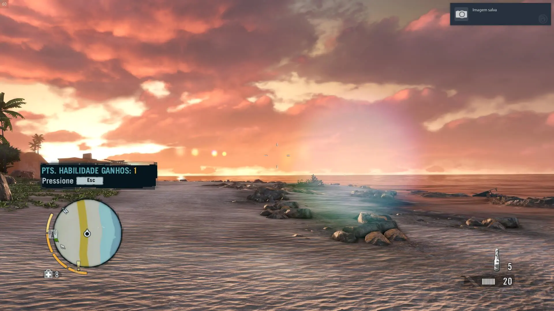 Além de toda selva que consome nossa sanidade, em Far Cry 3 temos lindas praias.