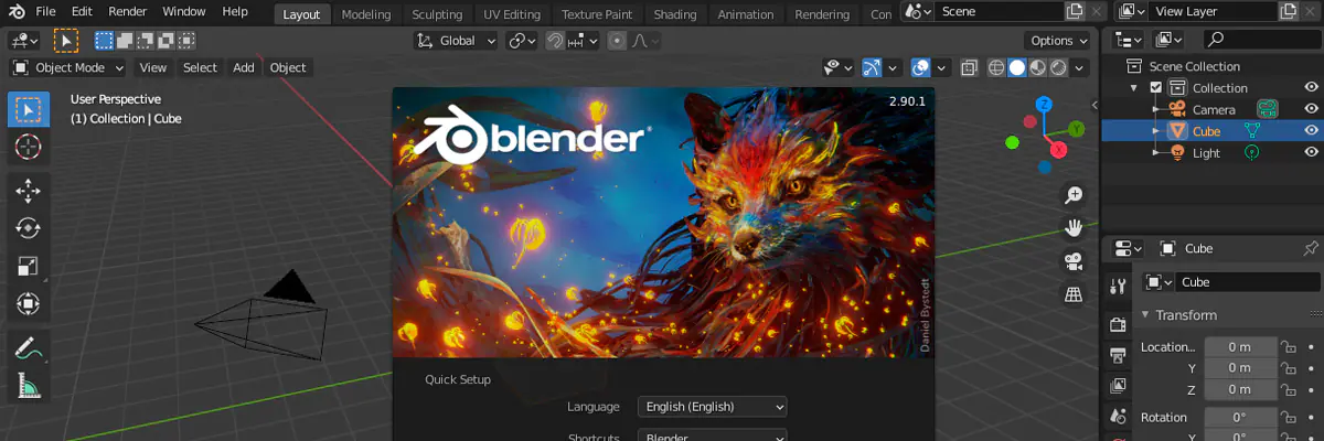 Beta do Blender 2.91 já está disponível