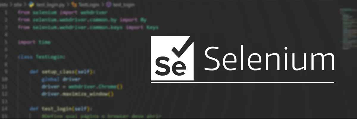 Utilizando o Selenium para testes de interface com Python 3