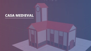 Modelando uma casa medieval Low Poly com Blender 3D