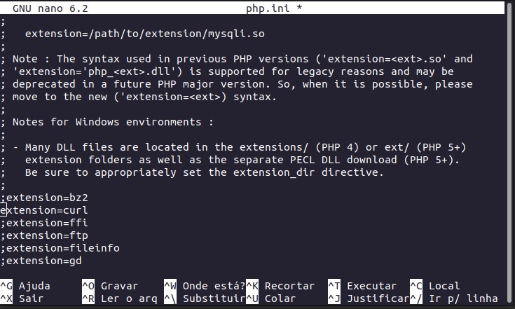 cURL extension on Linux