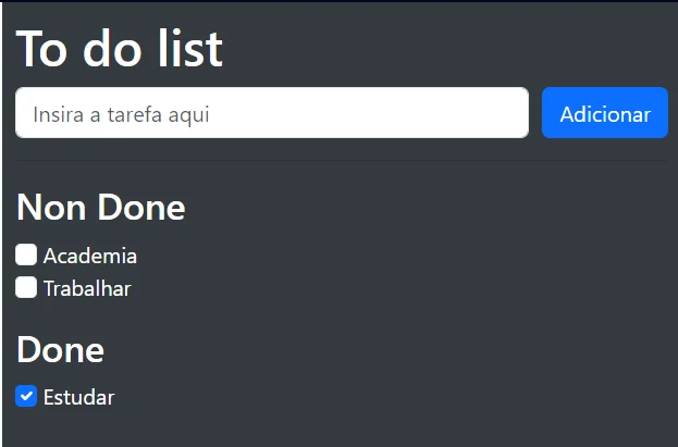 To-Do List em Angular